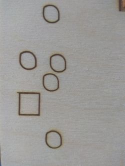 Ploter laserowy 40W chiński - nieprawidłowe znakowanie/wycinanie