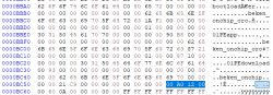 Hexadecimal Error Code - MOES Smart Plug Image of a hexadecimal code fragment for an error related to the MOES smart plug.