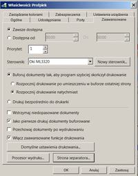 Drukarka igłowa na Windows 7 - problem z wydrukiem przez port LPT1
