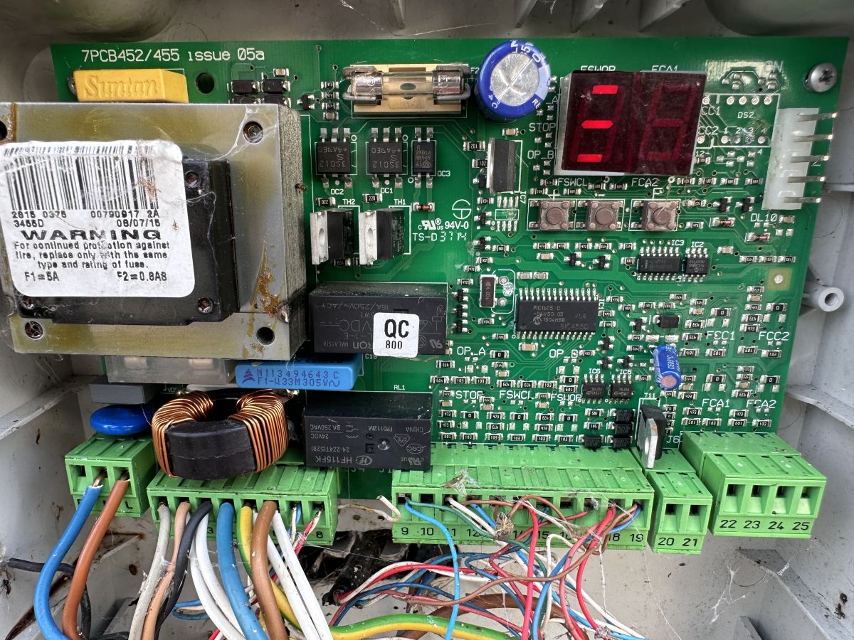 manuale scheda faac 7pcb452/455 pdf