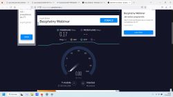 Asus Zenbook i5-1135G7, 16GB RAM, Windows 11: Wolny Internet, max 25kb/s, inne urządzenia 2mb/s