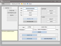 BSI DELPHI series EL HW D6 - TELECODING READING BSI peugeot 208 II corsa F