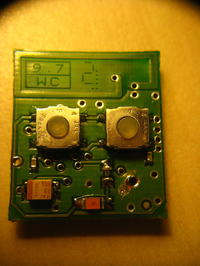 Opel Zafira 1.6 2003 - Pilot - dioda nie świeci, nowa bateria, styk przelutowany