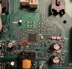 Indukcja Amica PI7511SF - uszkodzony moduł był zalany