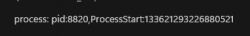 Screenshot of a system log excerpt.