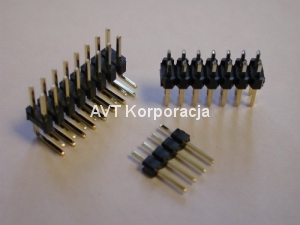 KiCAD - Poszukuję biblioteki footprint dla goldpinów 90 stopni ze zdjęcia