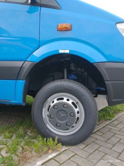 Sprinter 906, 2007 rok, - Dołożenie reduktora do manualnej skrzyni biegów w Spri