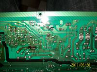 Samsung LE32A330J1N - wymiana kondensatora, schemat i demontaż płyty zasilacza