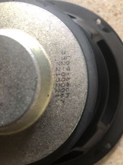 Logitech Z623 400W - pęknięta membrana, poszukiwany serwis, średnica zawieszenia