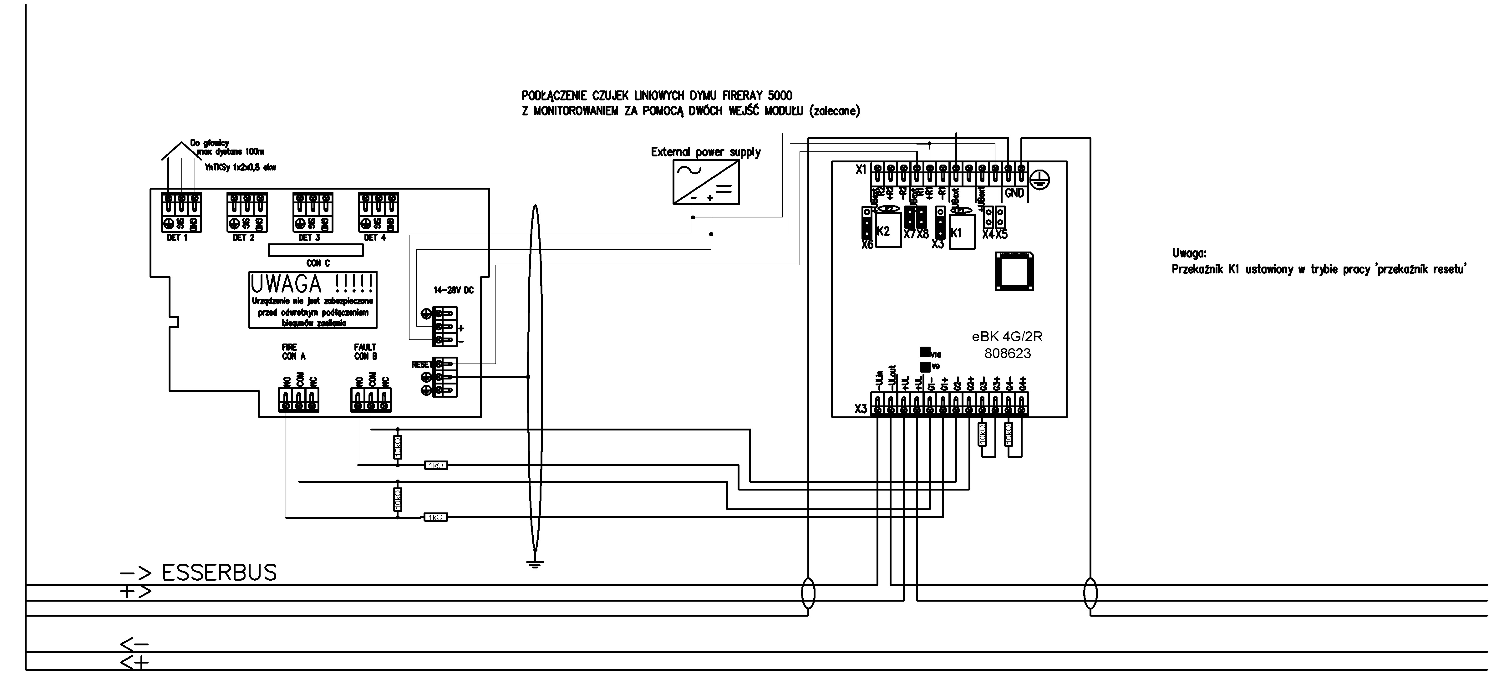 Esser 8010 схема