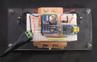 Zegar z mierników analogowych