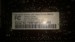 Installing SB0100 Sound Blaster Live 5.1 Sound Card on WIN7 64bit: Driver Selection