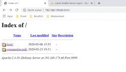 Openmediavault 3: Konfiguracja chmury, Docker, HTML, aktualizacje, extras, serwer boot LAN