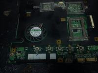 ASUS X61S - identyfikacja zwęglonego elementu na płycie F50SL po złym zasilaniu