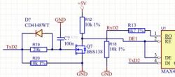 TCP-IP / RS485 ESP8266 converter