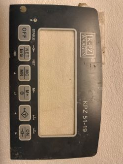 Paleciak z wagą Kpz 51-19 - Waga paleciaka nie włącza się.