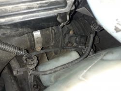 Seat Toledo II 1999 1.9 TDI - Brak kabla do czujnika intercoolera.