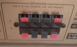 Podłączenie kolumn JVC S-P11 i MB QUART QL 980 SP do wzmacniacza YAMAHA A-420