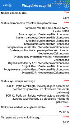 B6 pali tylko na swiatlach ,w pozycji drogowe;mijania.