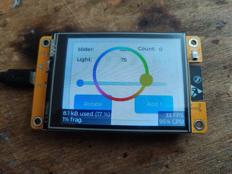 ESP32 and touch display - part 5 - LVGL in SquareLine Studio ESP32 and touch display - part 5 - LVGL in SquareLine Studio