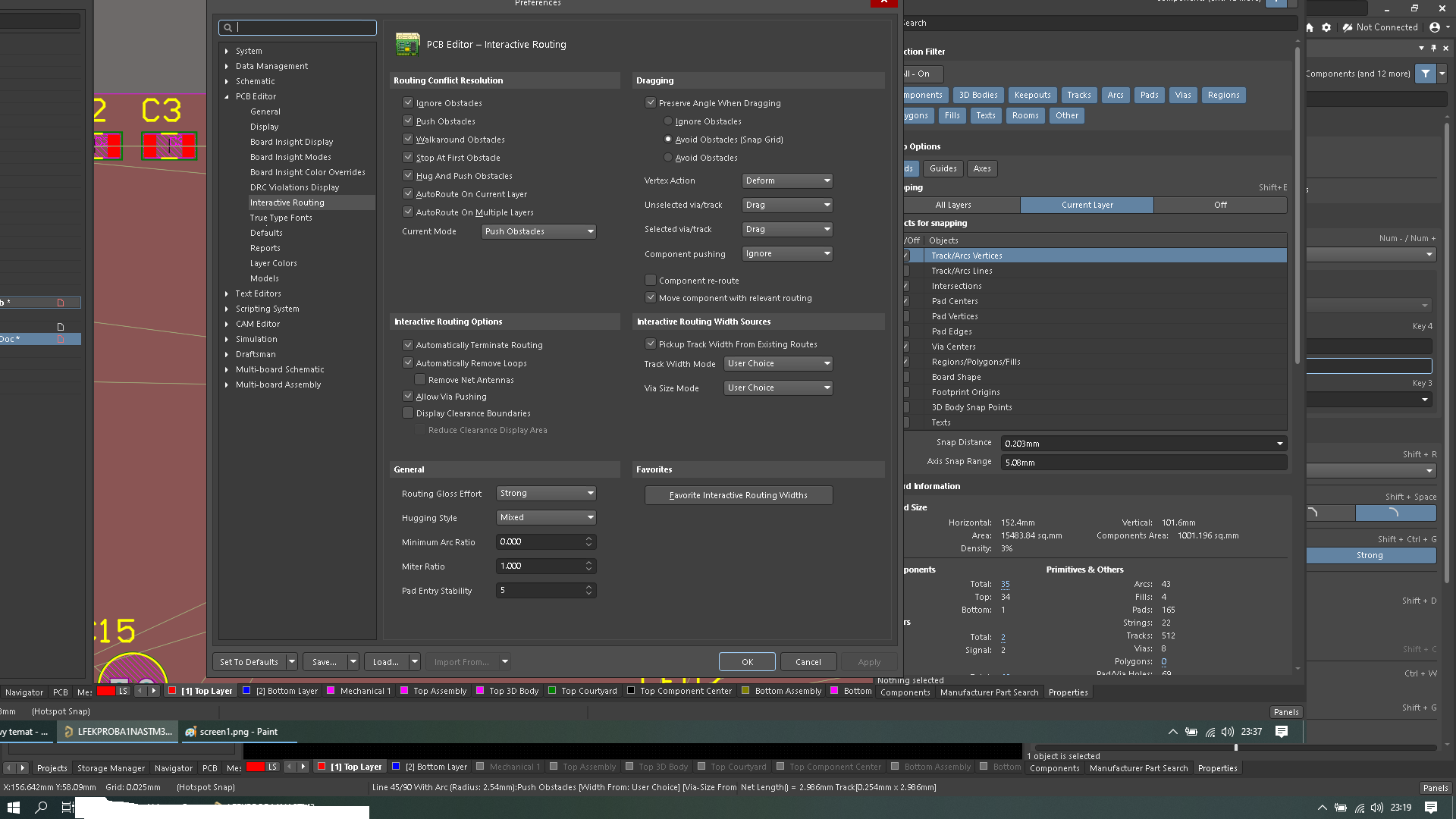  Rozwi zano Altium Designer Problem Ze Zmiana Wielko ci Przelotki