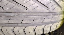 Scięta opona Uniroyal RainExpert 195/65 R15 - Czy nadaje się do użytku? Geometria tylnego koła