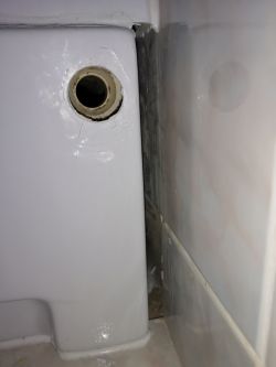 Washing machine drain connection - Washing machine drain problem