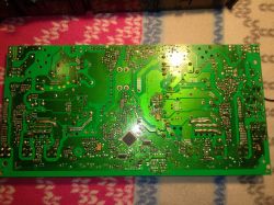 Electrolux płyta indukcyjna - Brak 5V, zwarcie na CPU