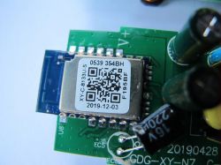 C-Chip C-8133U Module on PCB C-Chip C-8133U module on an LED bulb controller PCB.