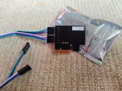 IoT Device for Remote Computer Control Small IoT device for remotely turning on/off/resetting a computer, connected to PCI-Express x1 slot.