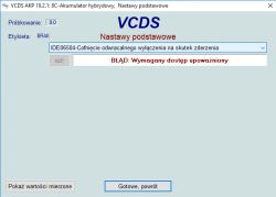 AUDI A3 8V e-tron - Uruchomienie akumulatora po wypadku