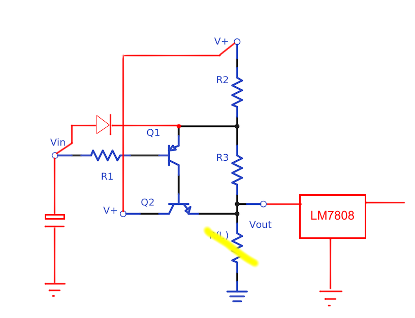 Lm7808 схема включения