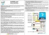 Automatyczny włącznik świateł GUARDIAL ALS - schemat