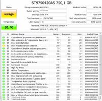Analiza wyników HD Tune - wolne działanie systemu XP