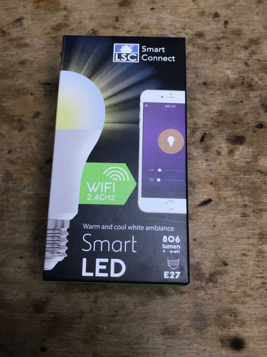 Ampoule LED multicolore LSC Smart Connect