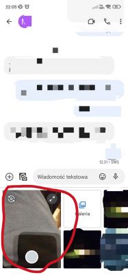 Redmi Note 11 aplikacja wiadomości SMS - automatyczny zapis zdjęć