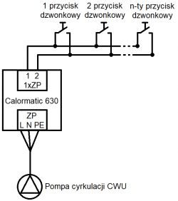 Piec Vaillant ecoTEC plus 186 - zewnętrzne sterowanie pompą obiegowa CWU