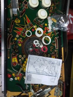 Monte Carlo Gottlieb - Remont Flippera Monte Carlo Gottlieb