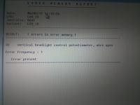 E39 540i - Jak sprawdzić czujniki poziomowania xenonów w INPA?