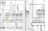 GOLF2 1.9 TDI AFN - schemat instalacji elektrycznej komputera