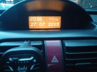 opel corsa - Opel corsa C miernik temperatury zewnetrznej ---