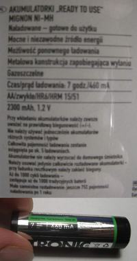 Ile ładować akumulatorki Tronic eco? Ile ładować akumulatorki Tronic eco?