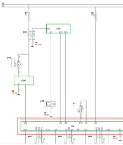 Schemat CAN dla Corsa F 2021 1.2 - Komunikacja z AC i panelem dotykowym