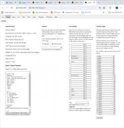 Screenshot of the Tuya device configuration interface showing LED settings.