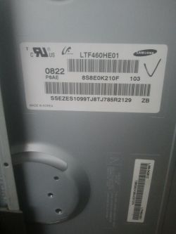 Samsung LE46A656A1FXXH - Napięcie na stabilizatorze a rozmycie obrazu