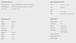 Internet 5G/LTE 49.825762,19.498262 - Play czy inny operator i ZTE MC889?
