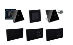 [ESP8285] Dwuczęściowy włącznik smart z WiFi i RF433 B-line BL-1100522