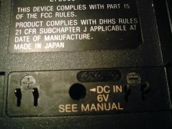 Kamera PANASONIC PV-42D - jakie wtyki kabla zasilacz-kamera? Kamera PANASONIC PV-42D - jakie wtyki kabla zasilacz-kamera?