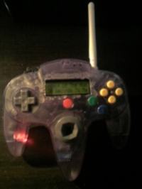 Pilot bluetooth w obudowie od pada N64