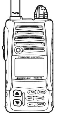 Standard HX270S Handheld Marine Tranciever Manual EN